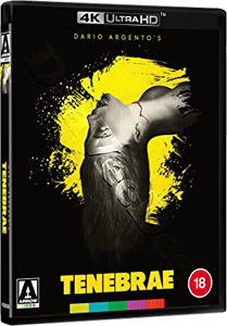 Tenebrae 4K | Tenebre  | Under the Eyes of the Assassin |Unsane  Blu-Ray